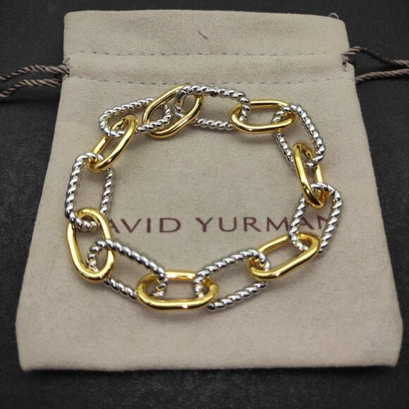 New two-tone David Yurman bracelet Size 8.27 inches